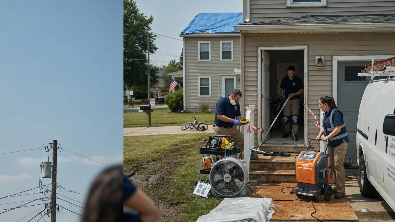Water Damage Repair in Montezuma, OH near me